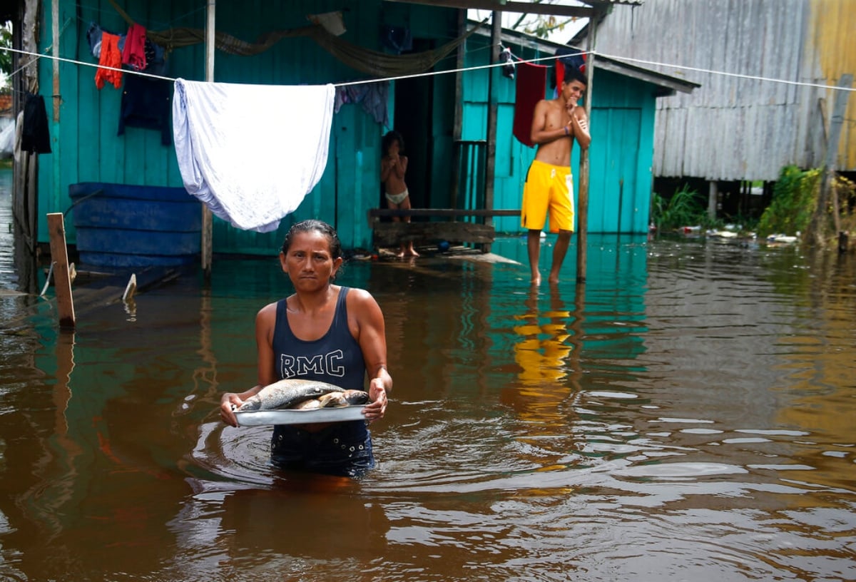 Aludes inundaciones muertos Brasil