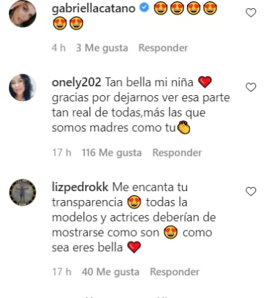 Kenia Ontiveros shows her real body