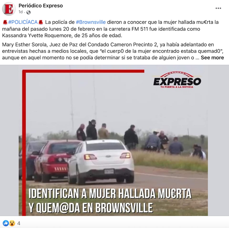 "Fue privada de su libertad"