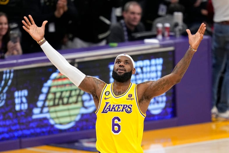 Bad Bunny celebrates LeBron James’ NBA scoring record