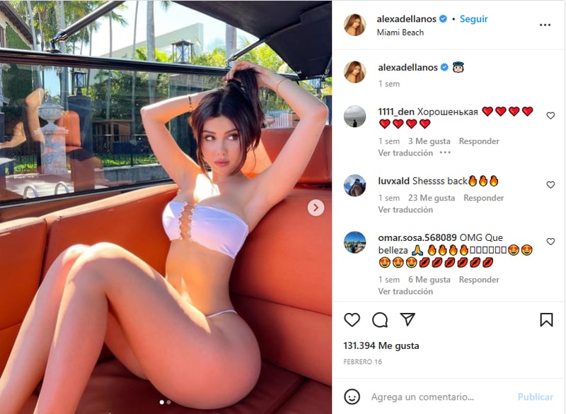 Alexa Dellanos bikinis