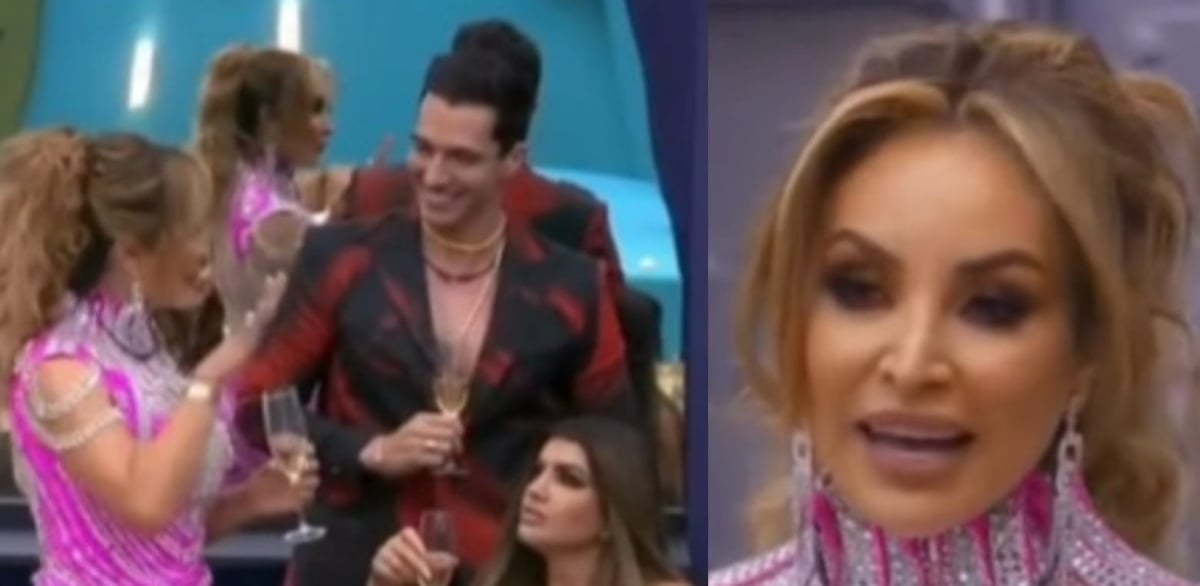 In her first hours at La Casa de los Famosos La Bronca makes a controversial toast