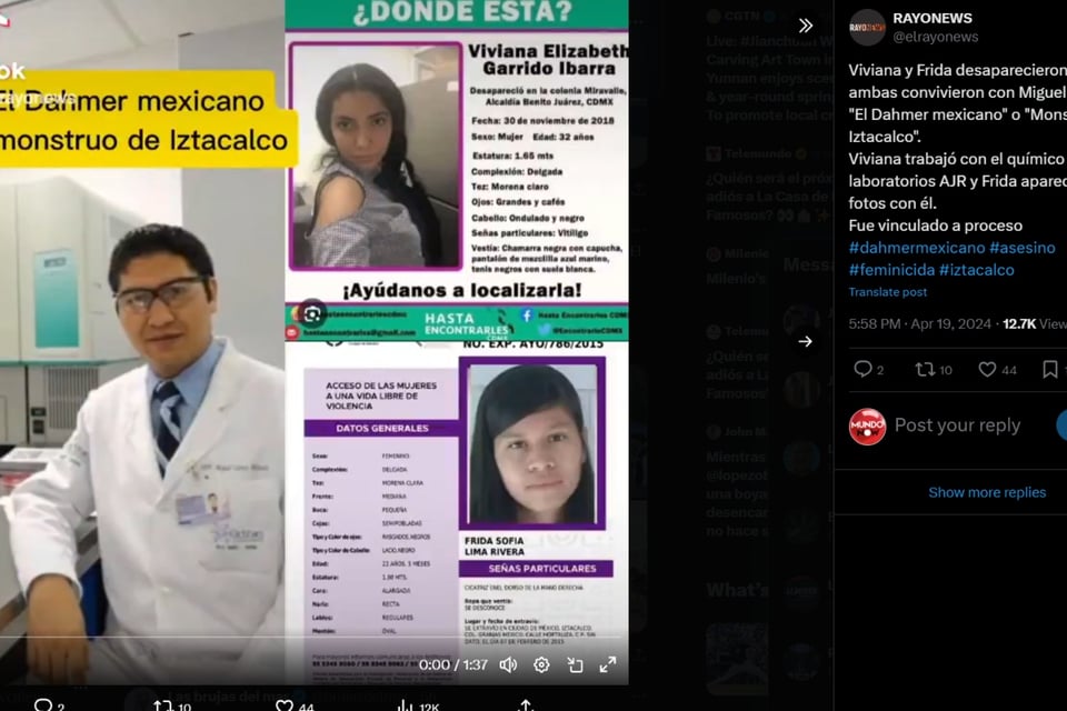 criminal investigation, biologist, victims, mother and daughter, MundoNOW