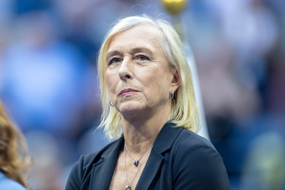 Tennis legend Martina Navratilova is diagnosed with two types of cancer