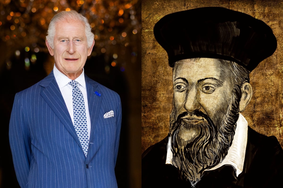 Nostradamus, King Charles III, prediction, cancer