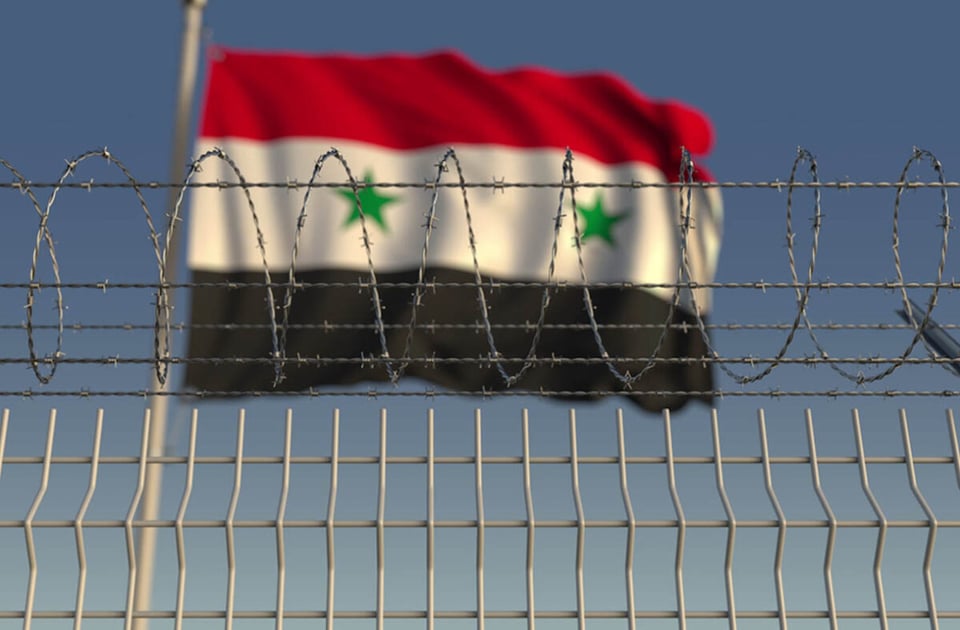 Tadmor Prison, desert, Syria