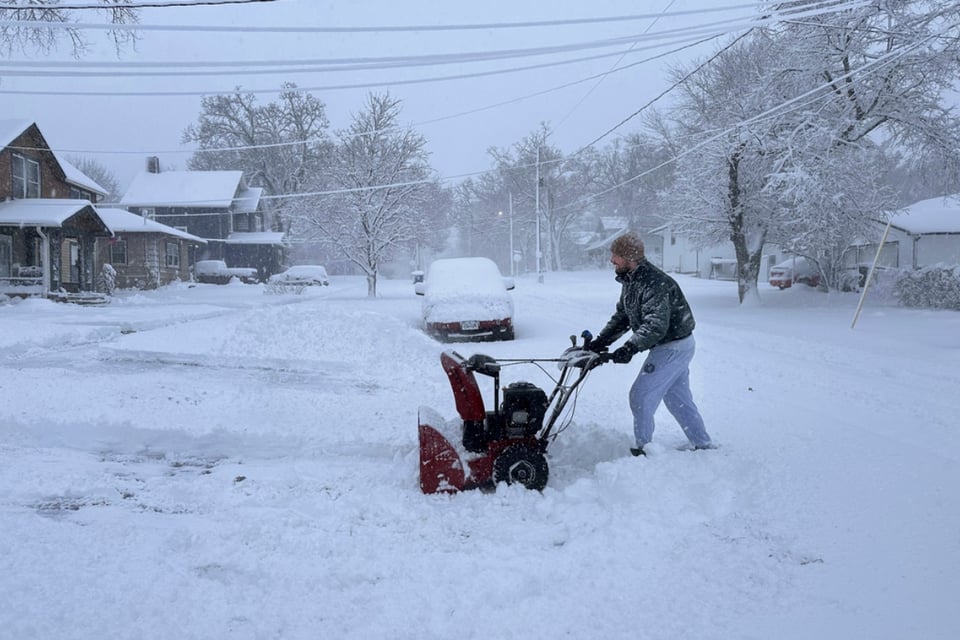 pronostica, pulgadas, Washington, DC, clima, tormenta