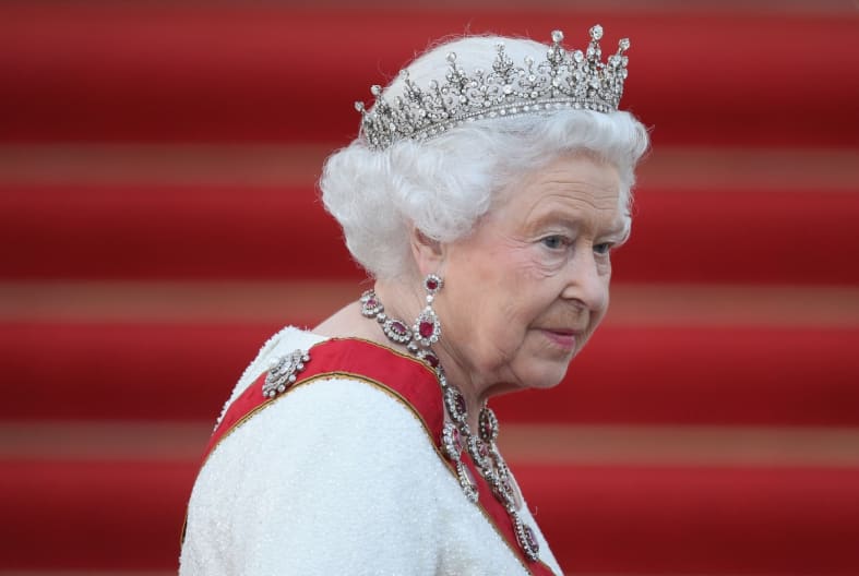 This is what the tomb of Queen Elizabeth II looks like