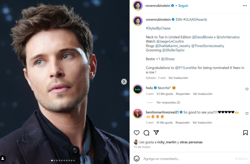 actor, Israel, USA, immigrant, MundoNOW, Ronen Rubinstein bisexual