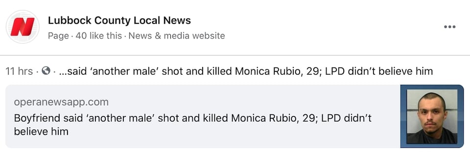 One more victim of firearms