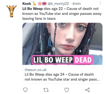 Youtuber singer depression dies