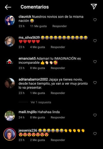 Followers of the beautiful Puerto Rican reacted to her confession