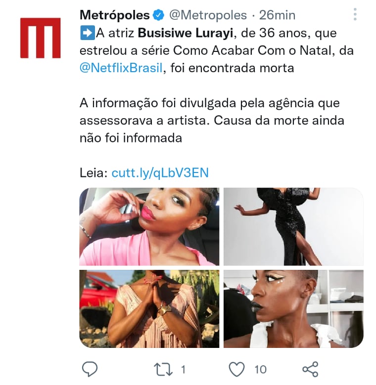 Muere estrella de Netflix