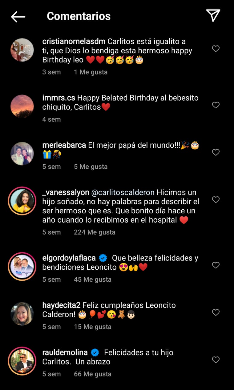 The same Vanessa Lyon reacted to the post of the host of 'Despierta América'