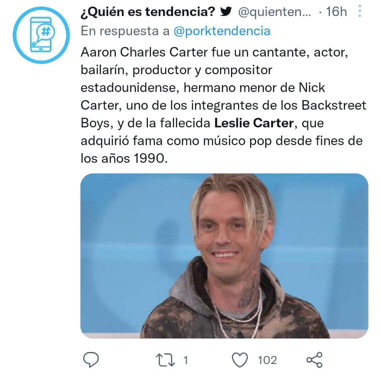 Death of Aaron Carter