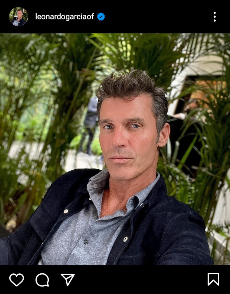 Leonardo García launches a message