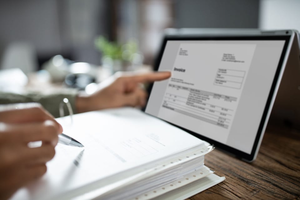 Documentos, Facturas, Auditoría, Tableta, MundoNow