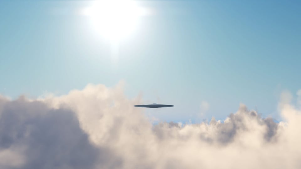 UFO, Sky, Clouds, Commander Julio Chamorro, MundoNow