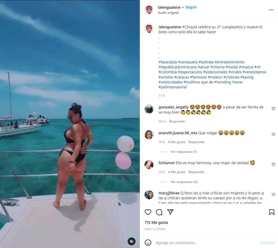 Chiquis Rivera birthday bikini