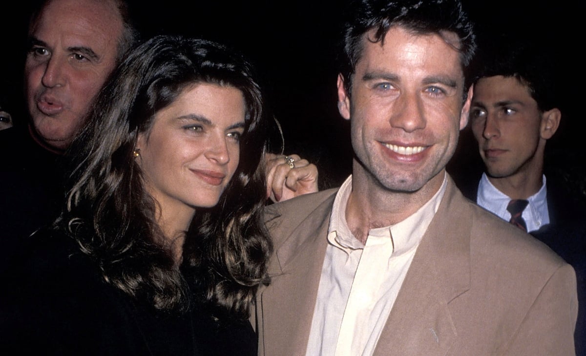 John Travolta says goodbye to Kirstie Alley