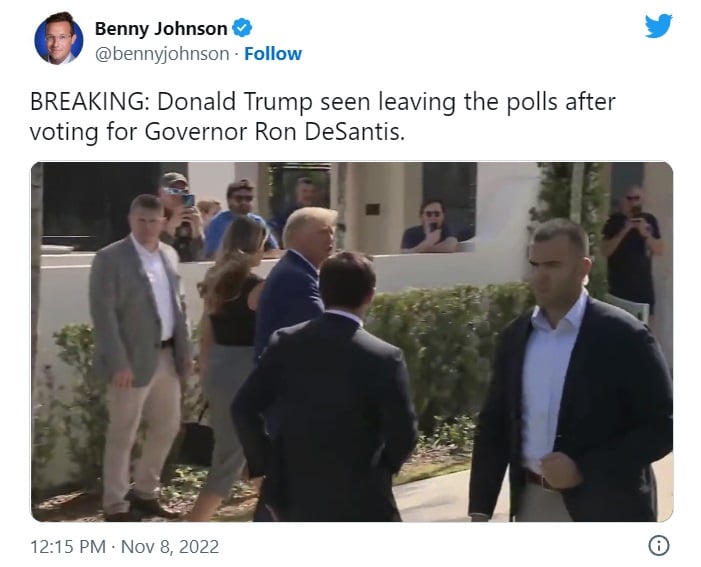 Trump vota por DeSantis predicciones