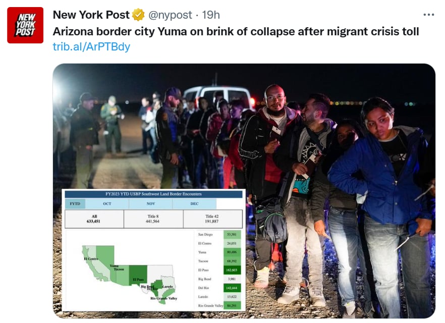 Immigrants Yuma Arizona