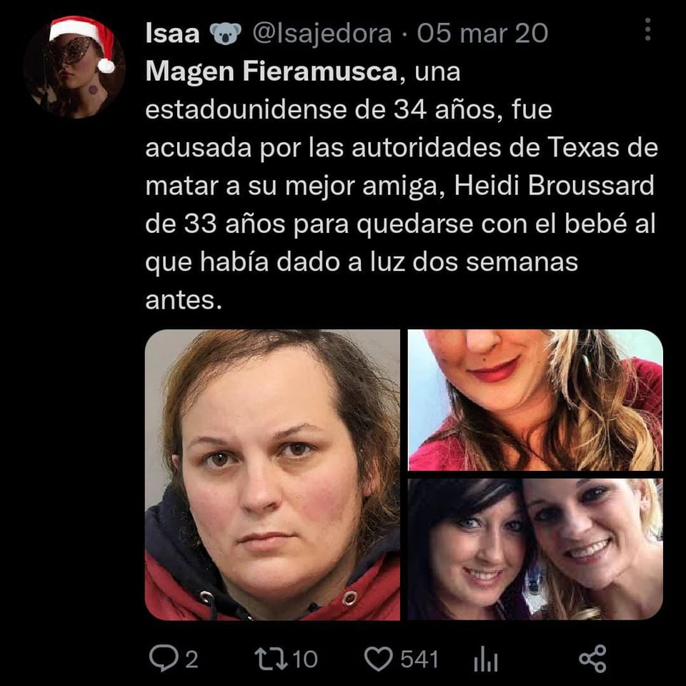 A woman in Texas was arrested for killing her friend and stealing her baby