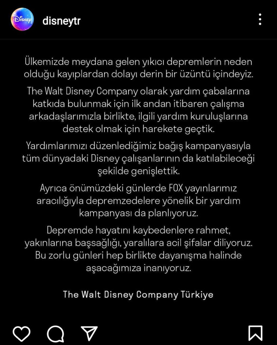 Disney Turquía revela que pasó con Cansu Dere tras sismo en Turquía