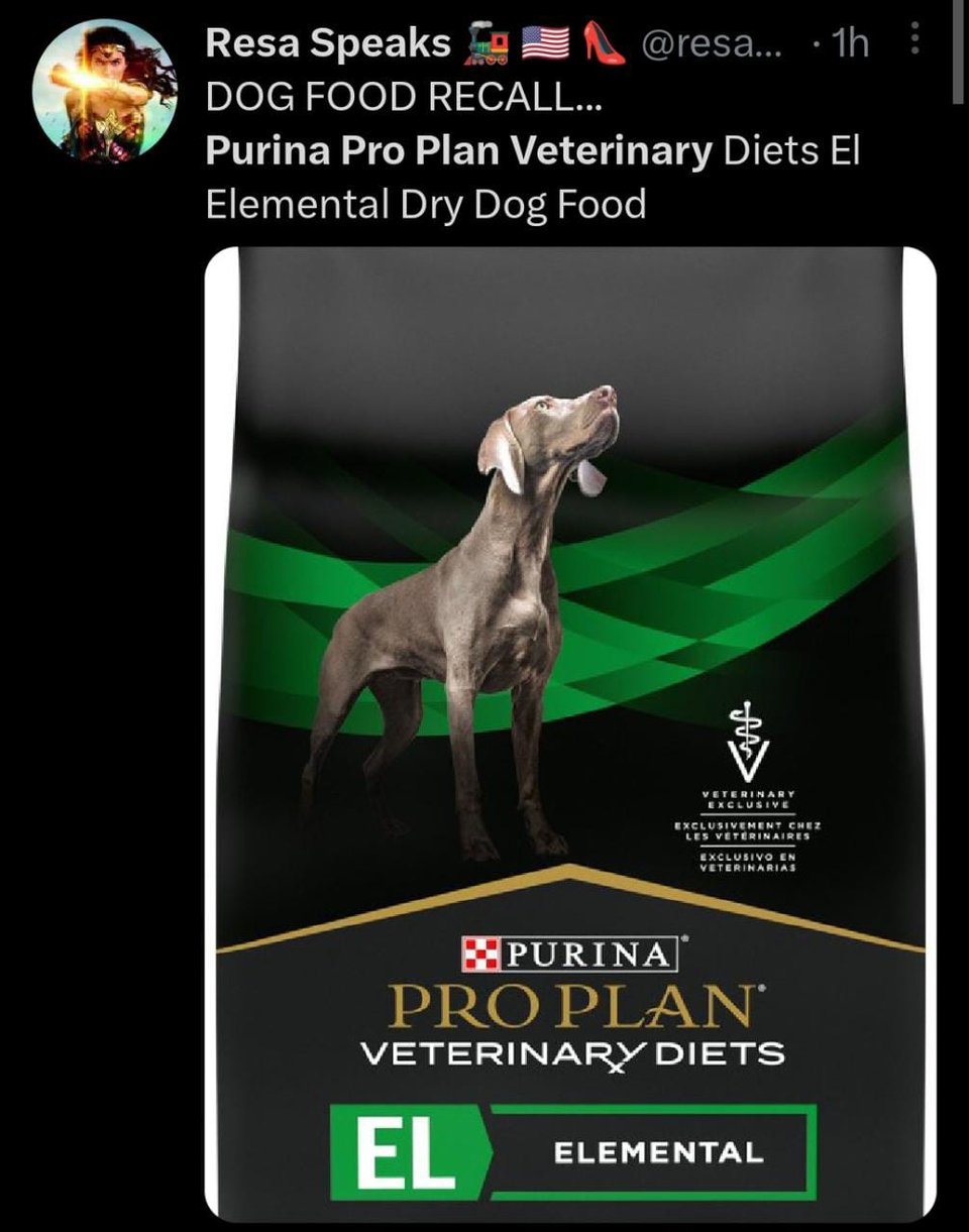 Recall of dangerous dog food is issued for the second time due to high levels of vitamin D