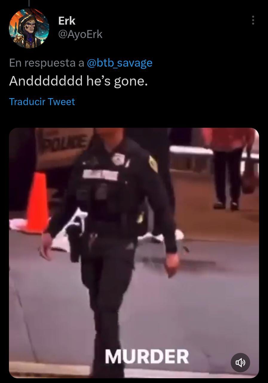 Video of the crime scene circulates on social networks