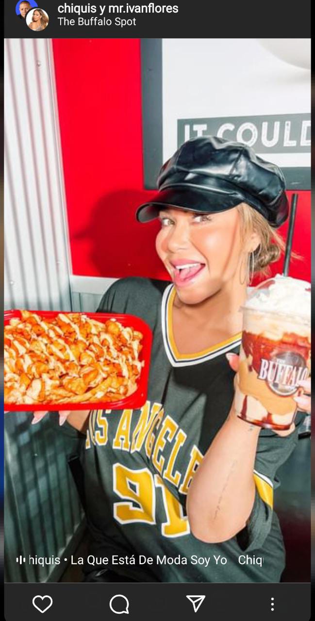 Chiquis is cheeky when presenting her line of girdles