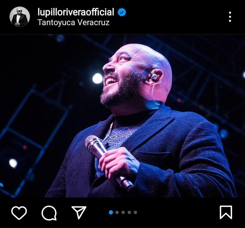 Lupillo Rivera shows his support for immigrants in Florida