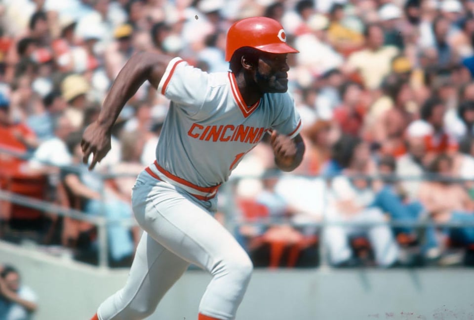 Cincinnati Reds, George Foster, #15, World series