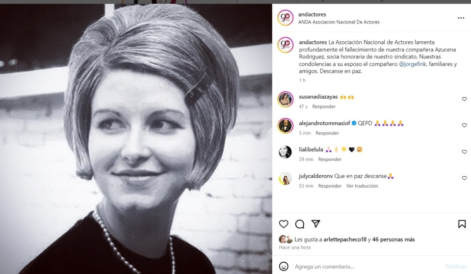 Azucena Rodríguez, pésame, condolencias, mensajes de despedida, MundoNOW