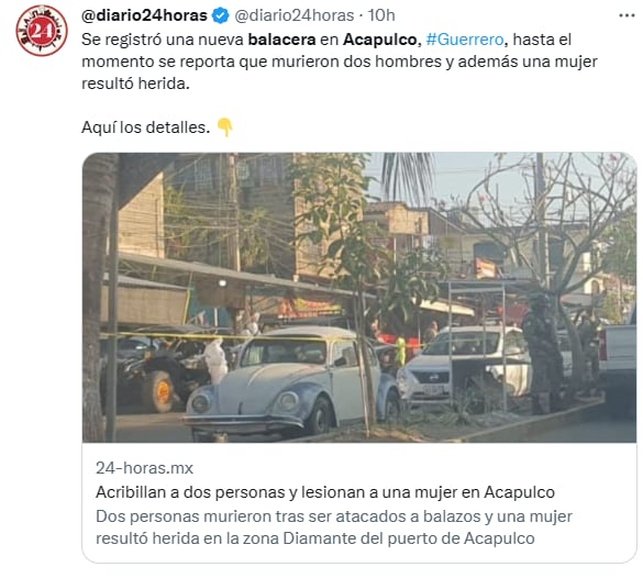 Acapulco shooting dead
