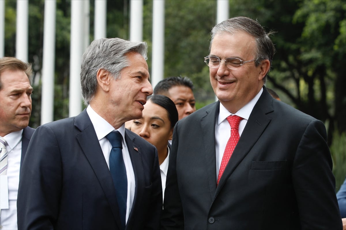 AMLO y Antony Blinken se reúnen en Palacio Nacional