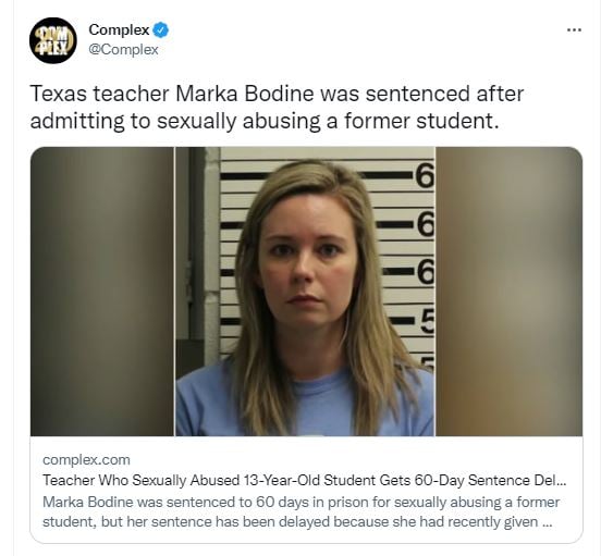 The sentence that Marka Bodine received