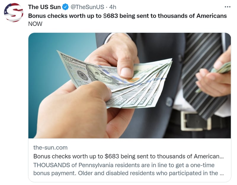 bonus checks