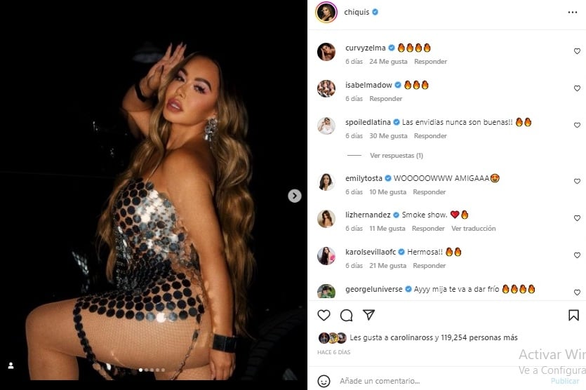 Chiquis Rivera assures that her recipe to lose weight is Tequila