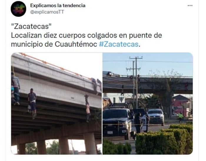 hanging corpses