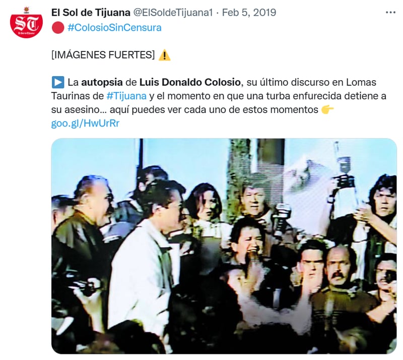 Asesinato político mexicano