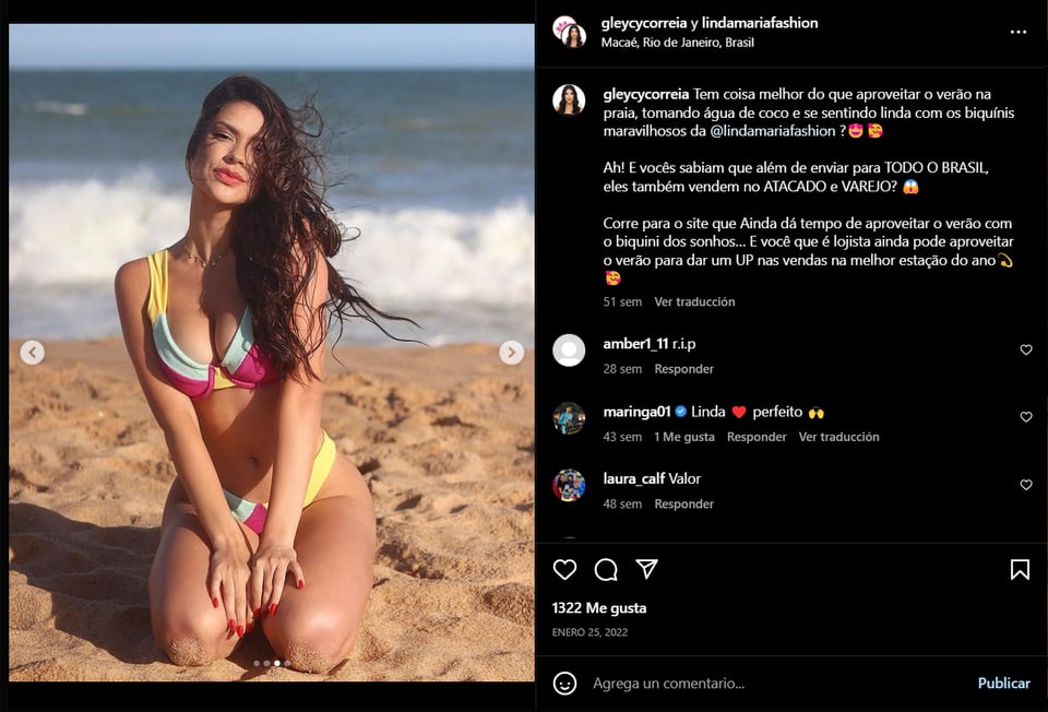 ¿Quién fue Gleycy Correia?