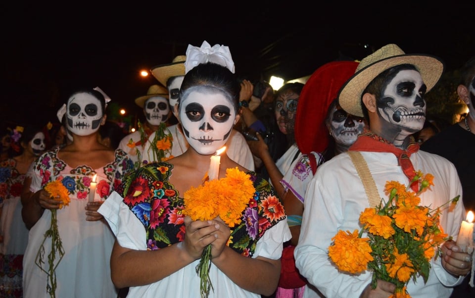 day of the dead symbols, Mexican holiday