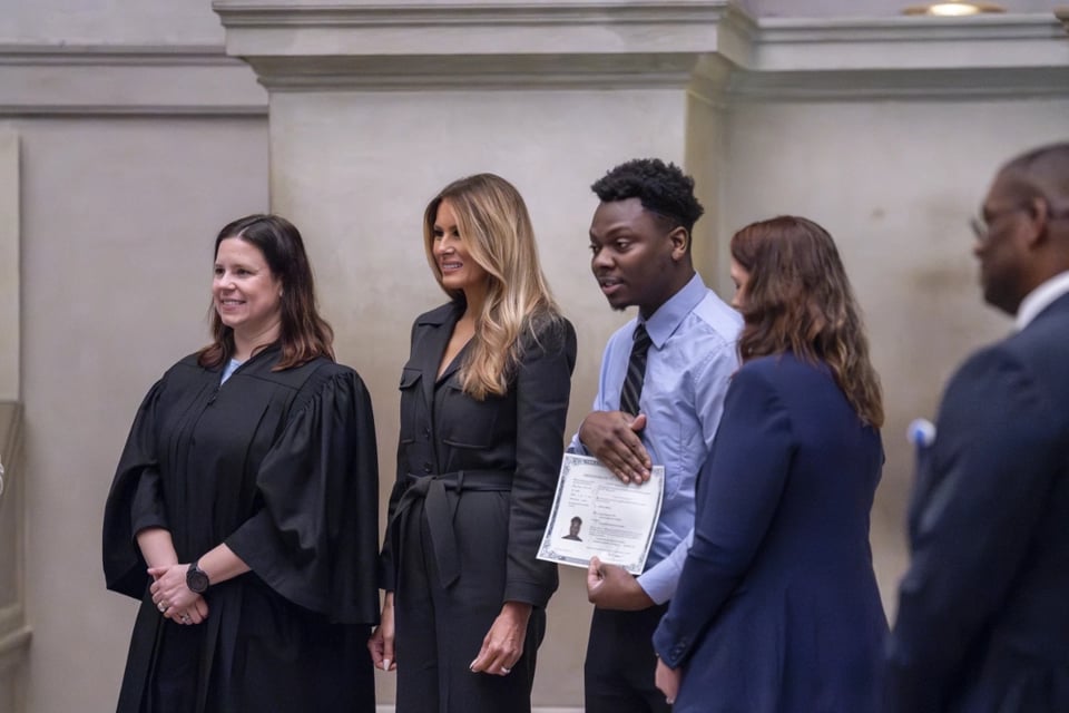 First Lady, Former President, ceremony, MundoNOW, USA,