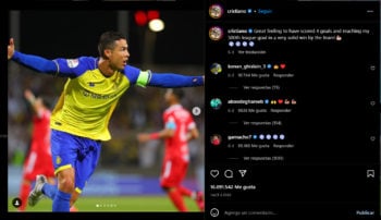 Cristiano Ronaldo y su nuevo equipo "Al Nassr"