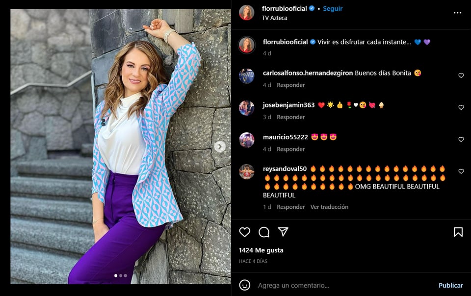 These are the statements of Flor Rubio