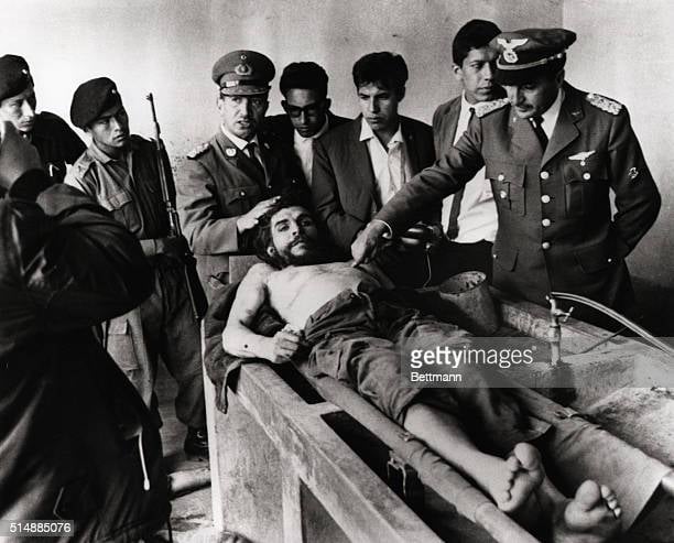Photo of the corpse of Che Guevara Photo of the corpse of Che Guevara