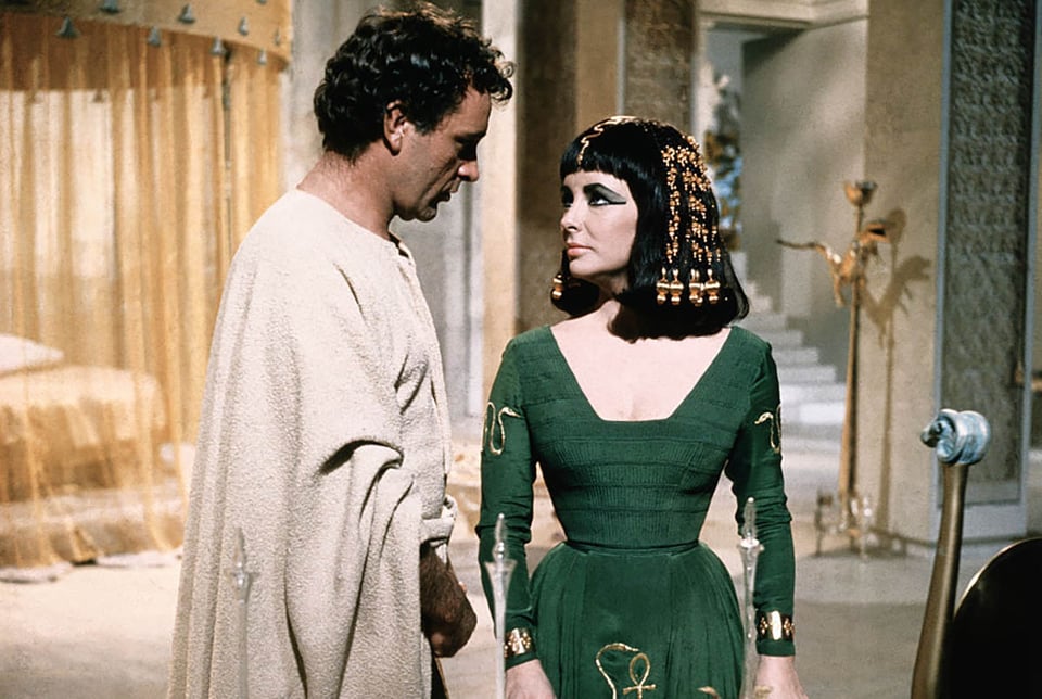 Antony, Cleopatra, Richard Burton, Liz Taylor, movie