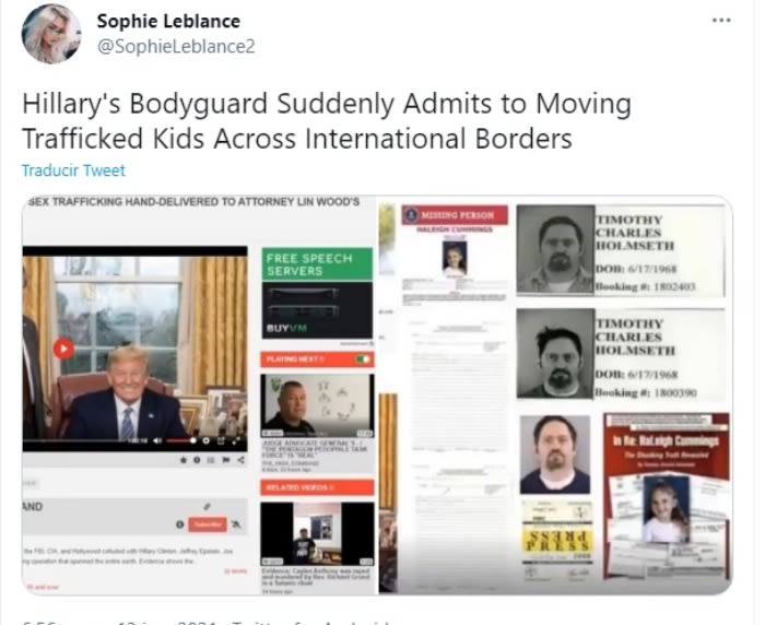 Bodyguard Hillary trafficked children 4