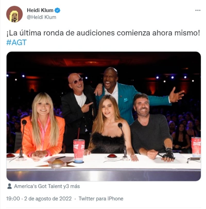 The host and new judges